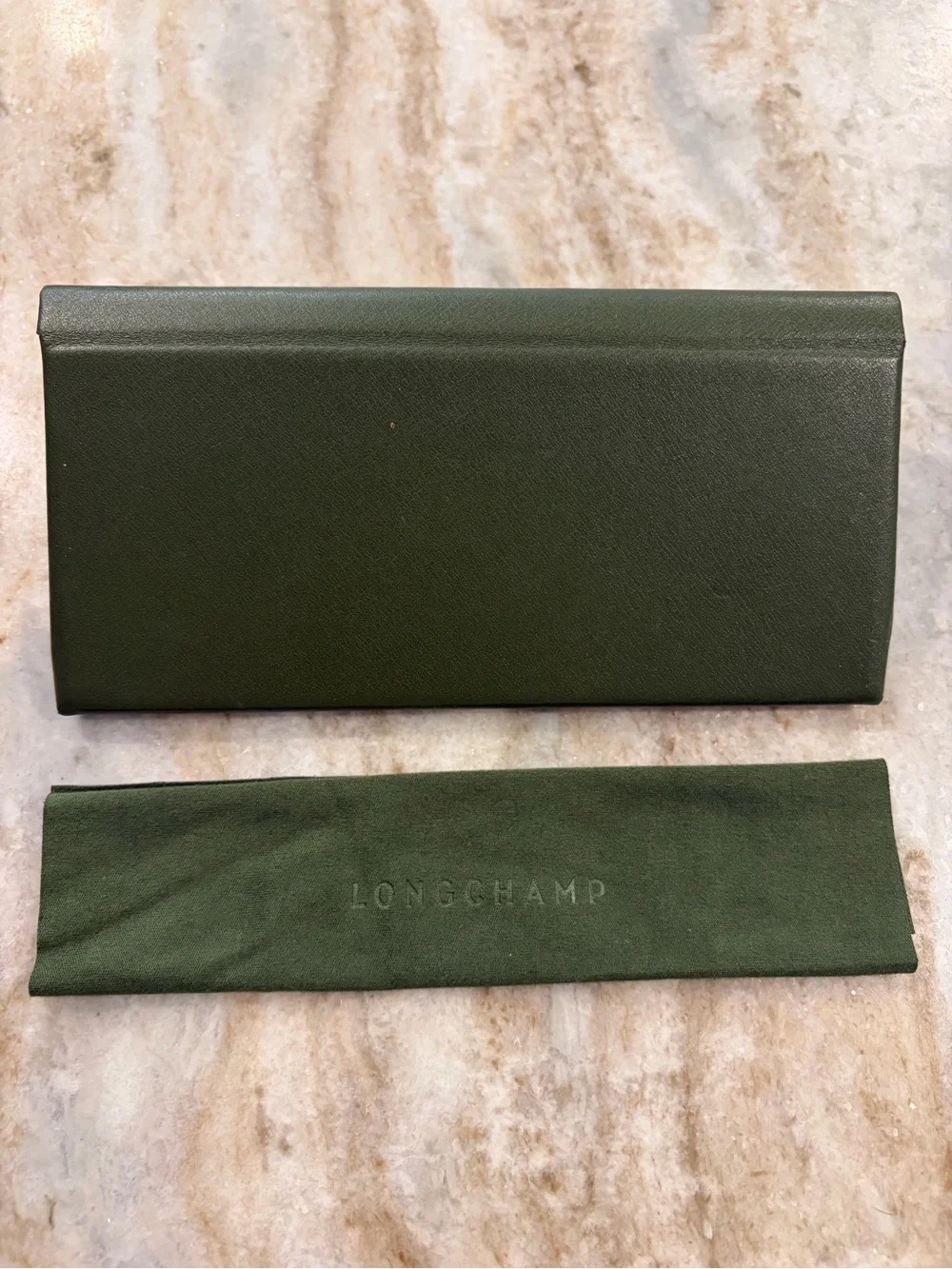 Longchamp Women's Translucent Gray Glasses Frame, model LO 2616, case and cloth